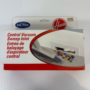 Hoover Central Vacuum Sweep Inlet Original Vacpan SH80105DS 43-6758 White New